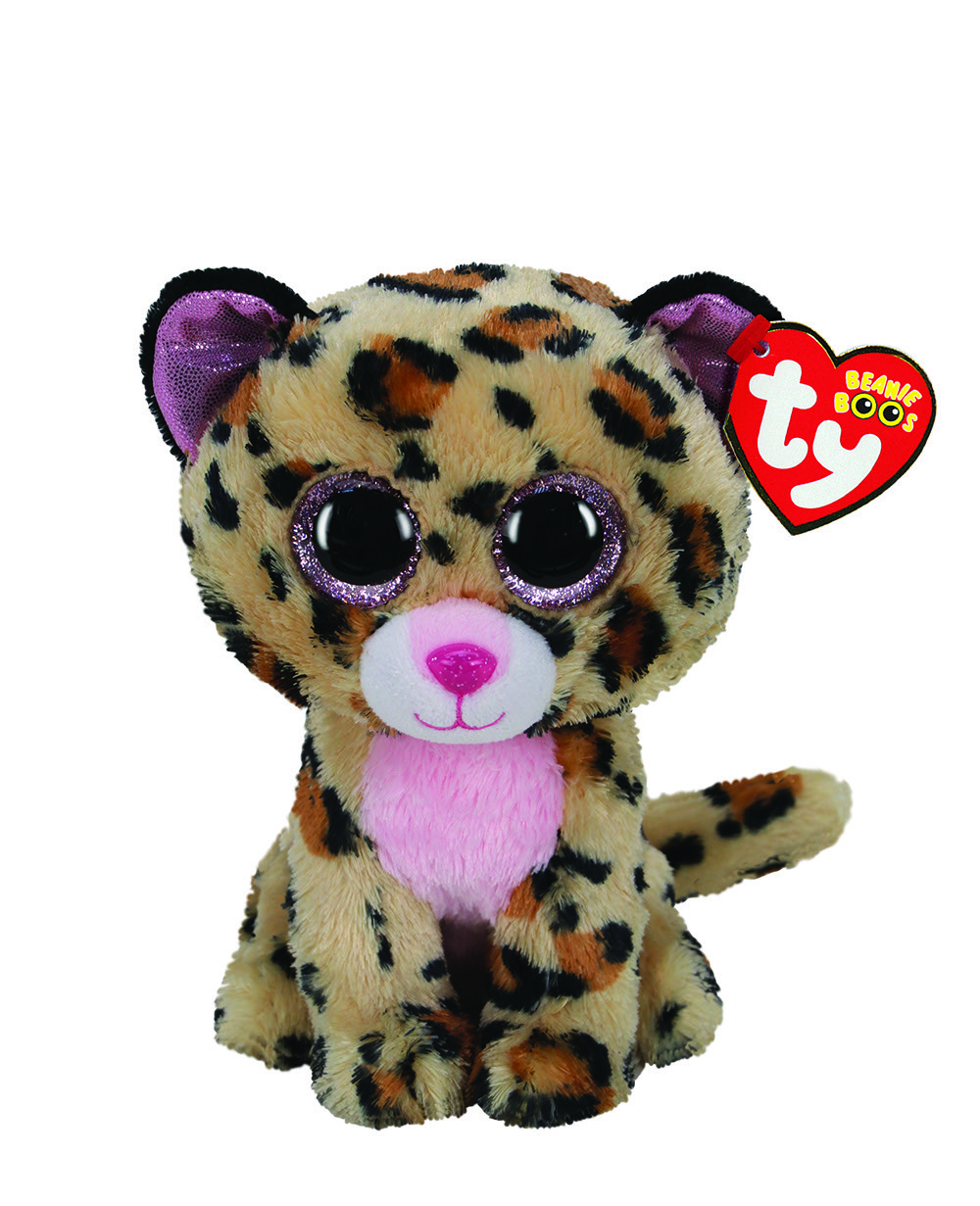 Pliš BBoos LIVVIE - smeđi/roza leopard, reg picture