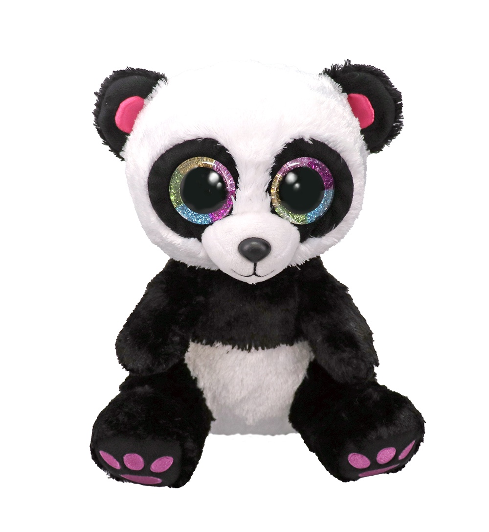 Pliš Boos PARIS - panda, med picture