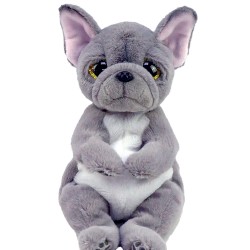 Pliš Bellies WILFRED - sivi pas, reg